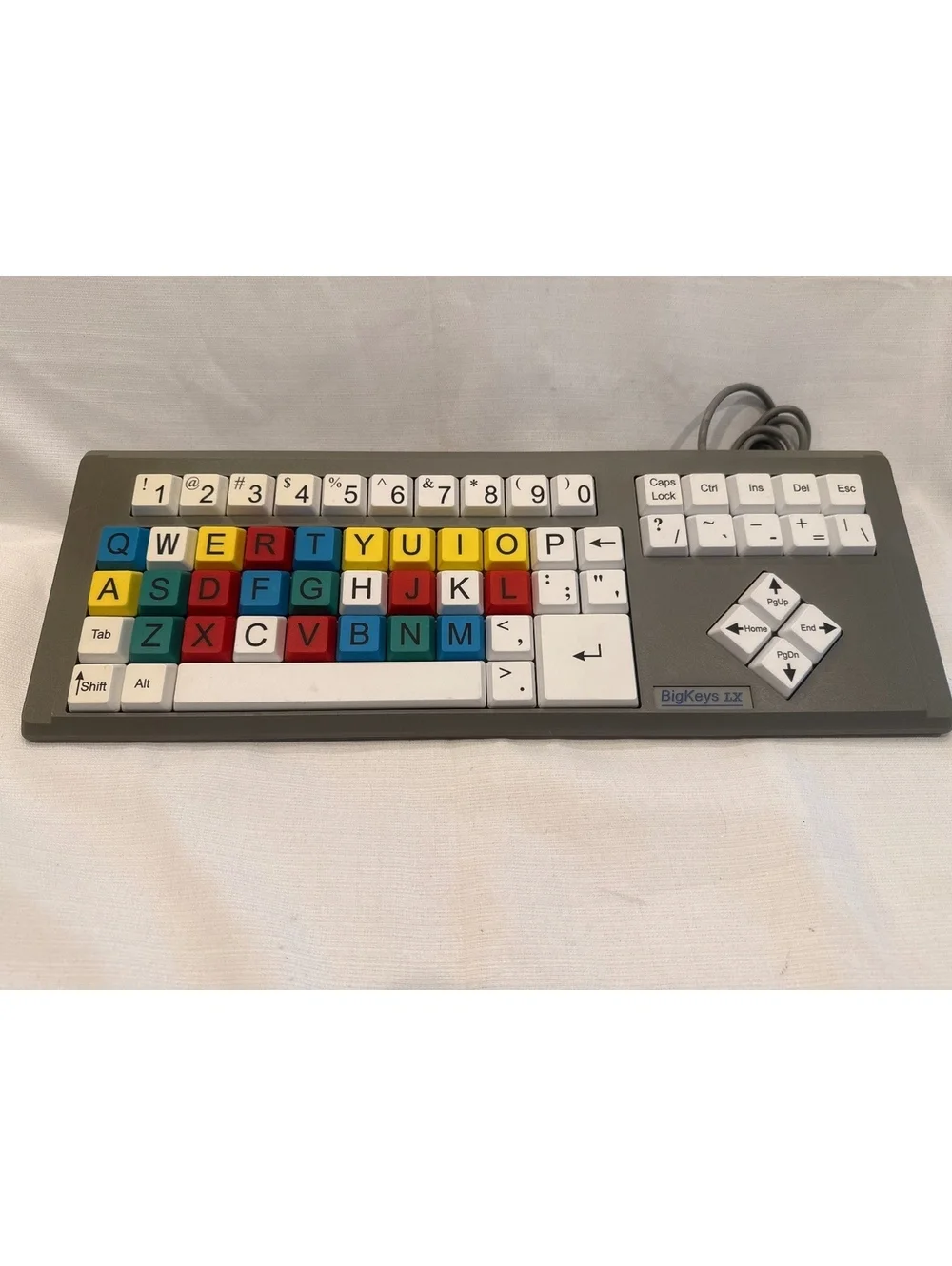 Greystone Digital BigKeys LX USB Keyboard with Color-Coded Keys